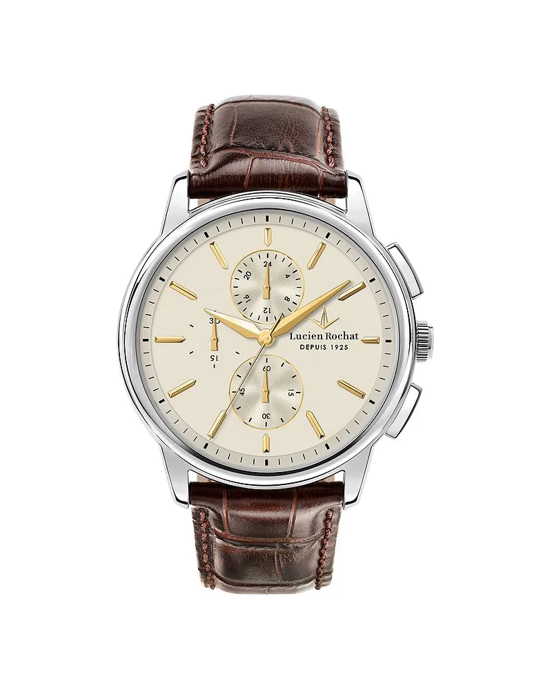 Lucien Rochat Chronograph Iconic Silber