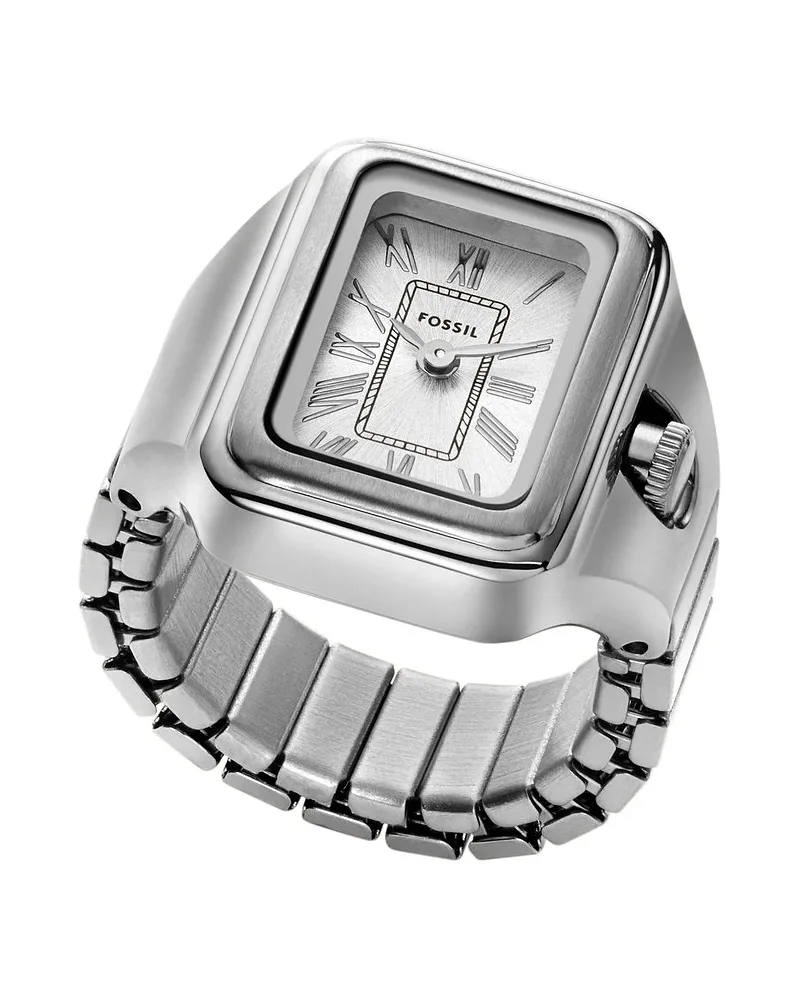 Fossil Damenuhr RAQUEL WATCH RING Silber