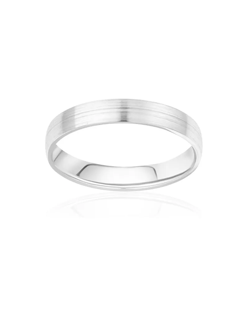 Christ Herrenring Weißgold