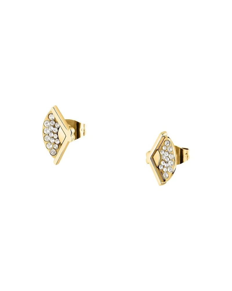 Karl Lagerfeld Ohrstecker Gelbgold
