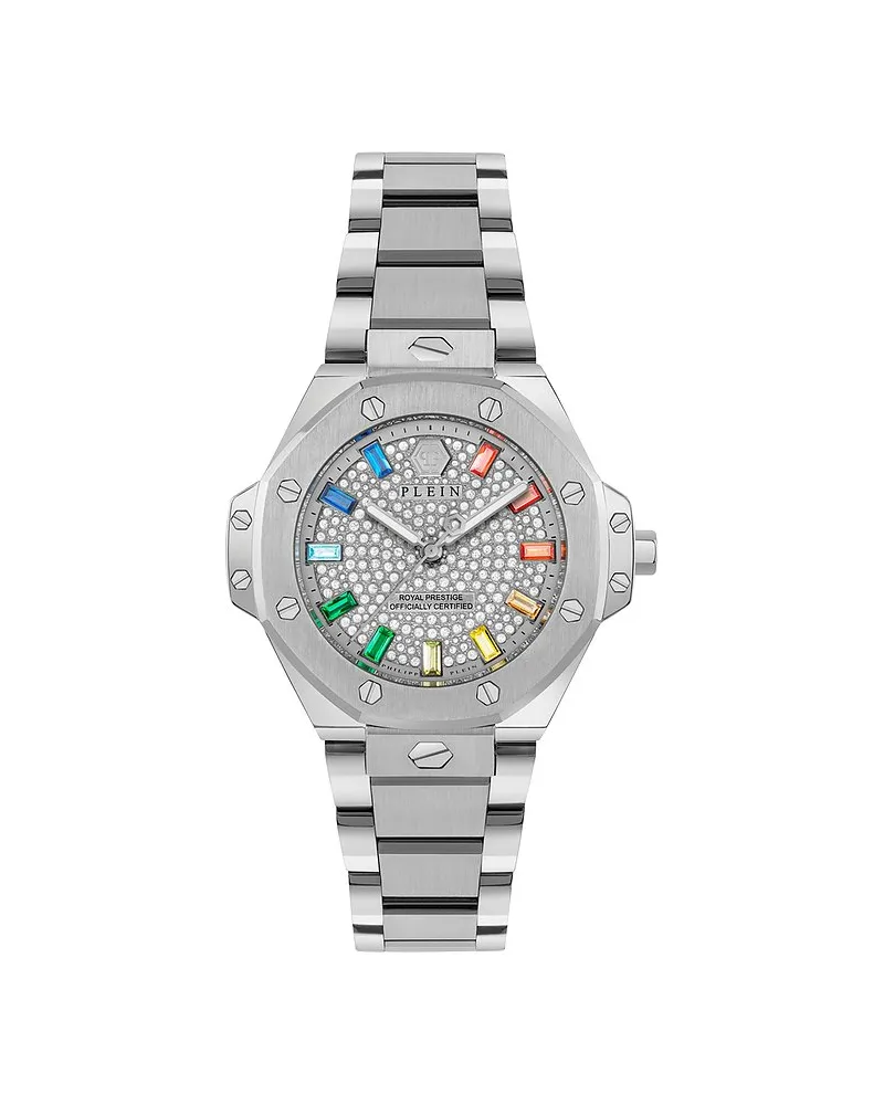Philipp Plein Damenuhr Plein Royal Prestige Silber