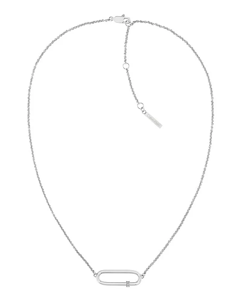 Calvin Klein Kette Contemporary Silber