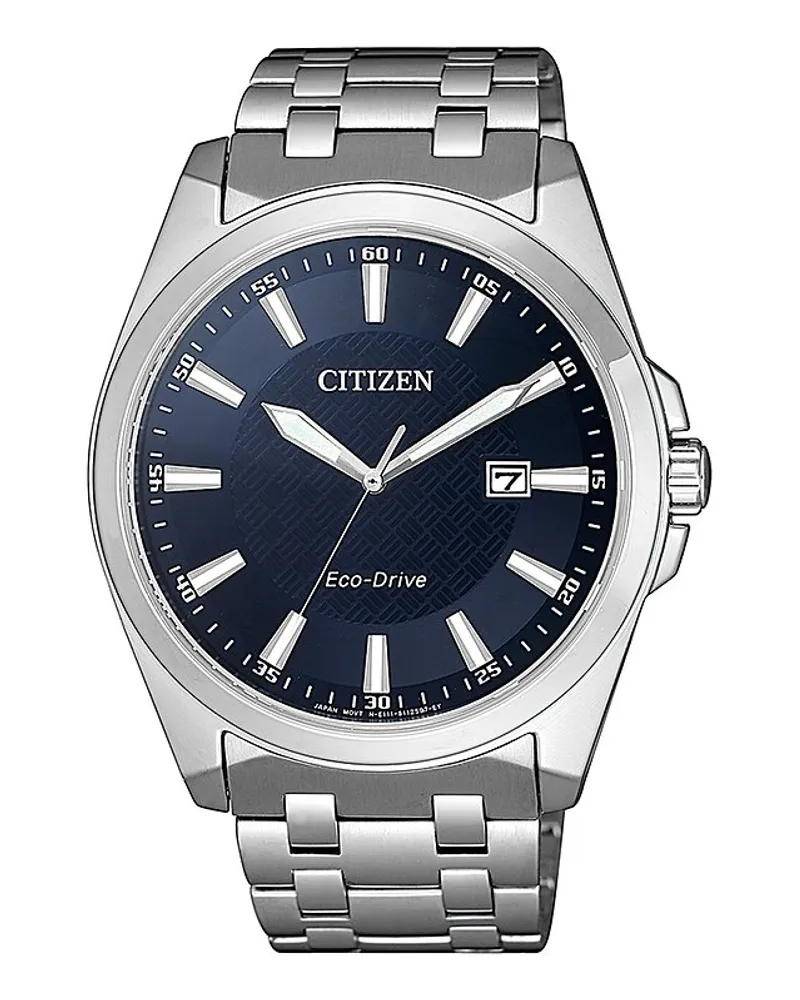 Citizen Herrenuhr Eco Drive Silber