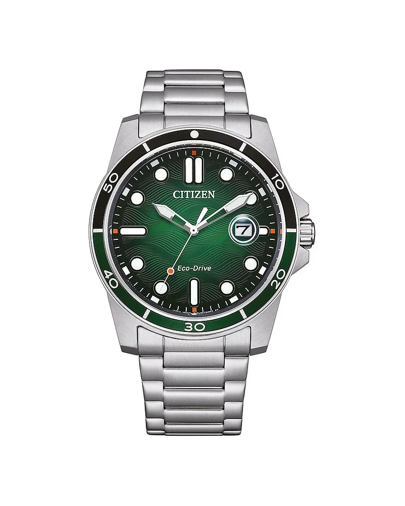 Citizen Herrenuhr Sport Silber