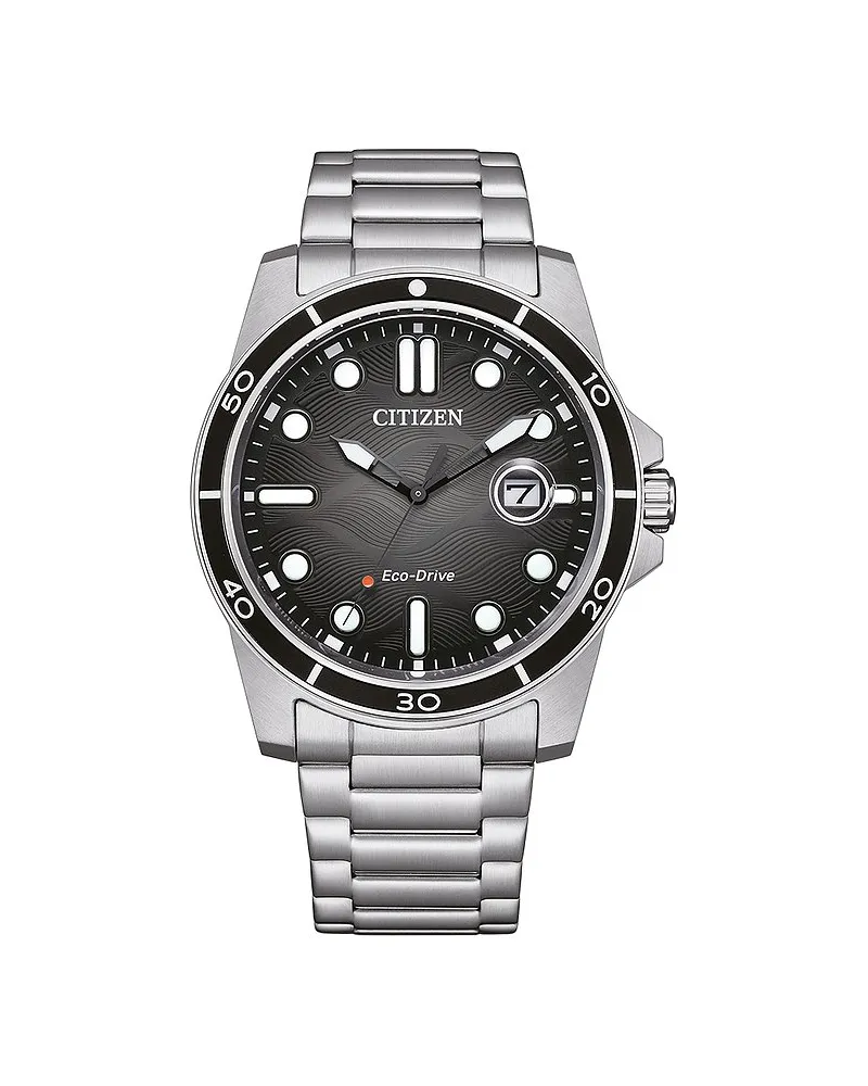 Citizen Herrenuhr Sport Silber