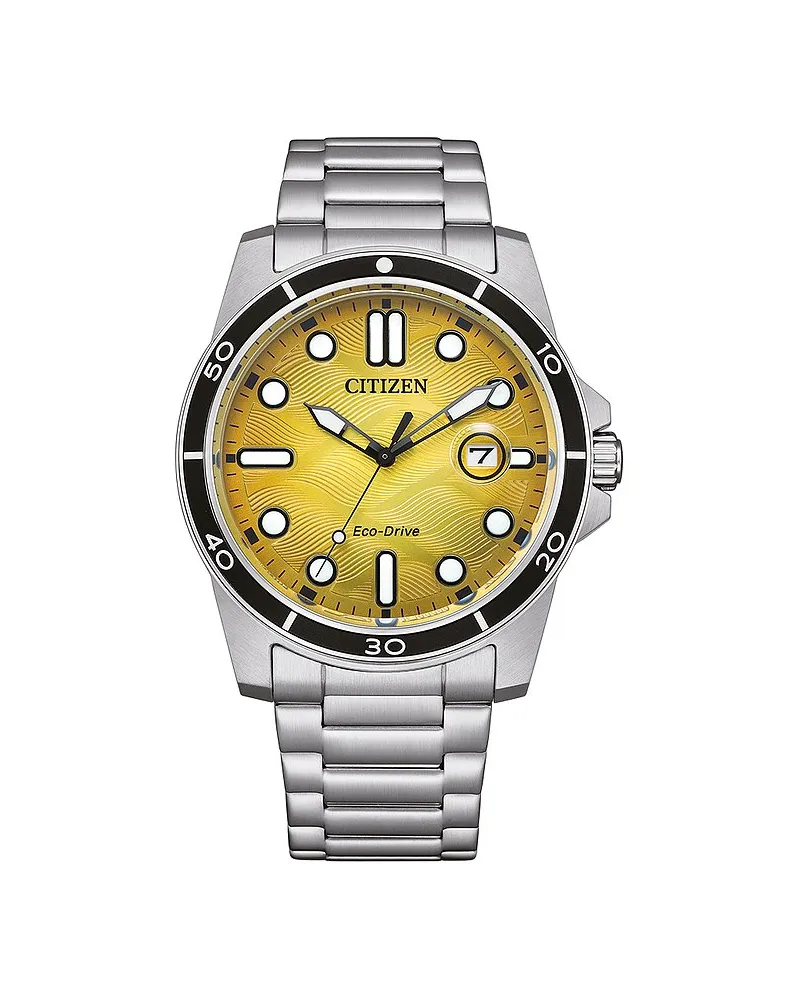 Citizen Herrenuhr Sport Silber