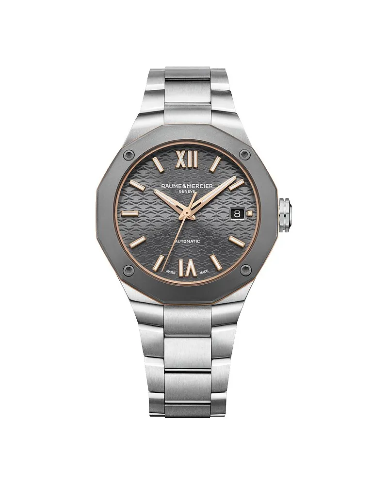 Baume & Mercier Damenuhr Riviera Silber