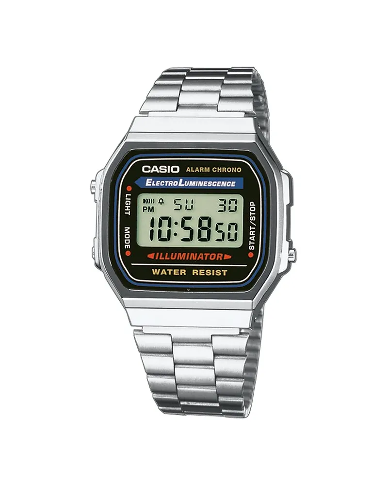 Casio Unisexuhr Vintage Silber