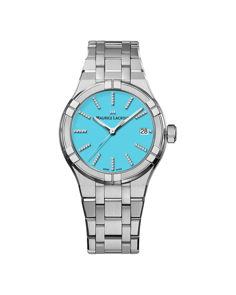 Maurice Lacroix Damenuhr Aikon Quartz Silber