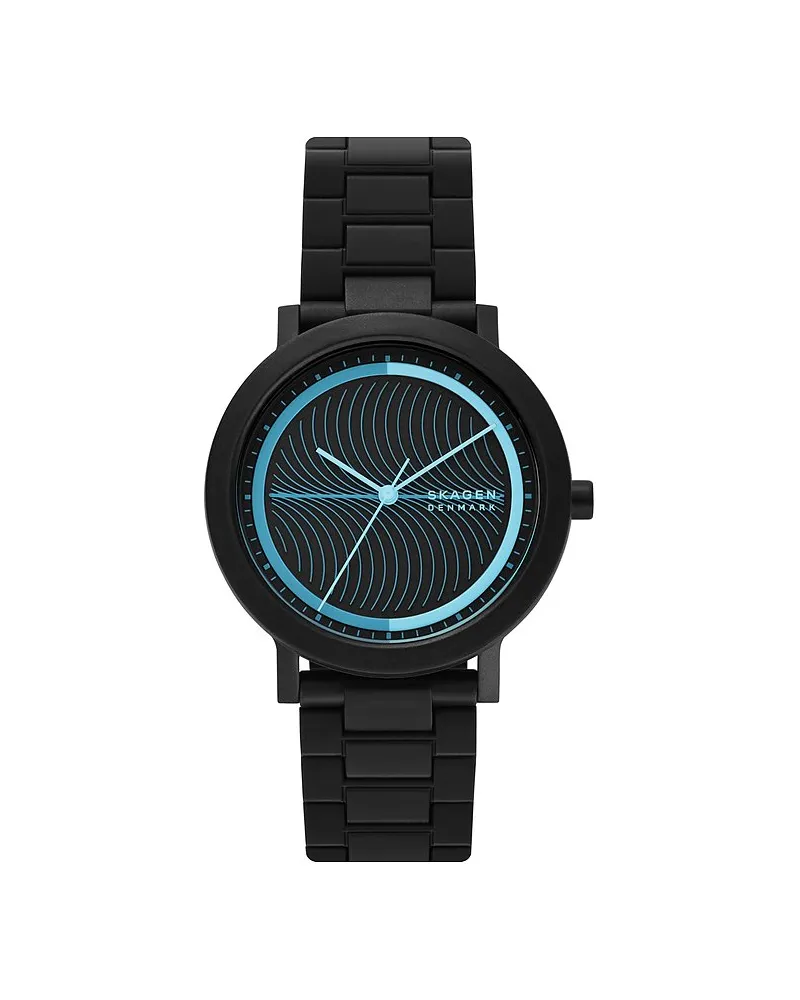 Skagen Herrenuhr Aaren Ocean Schwarz