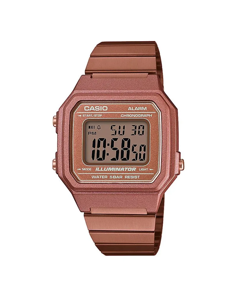 Casio Unisexuhr Vintage Roségold
