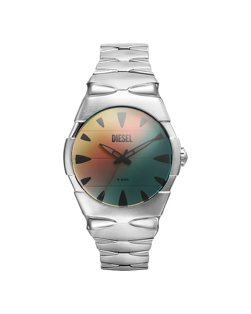 Diesel Herrenuhr D-SRUPTOR Silber
