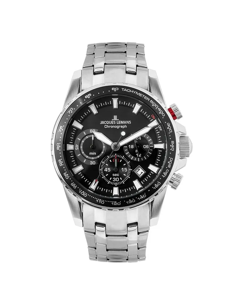 Jacques Lemans Chronograph Liverpool Silber
