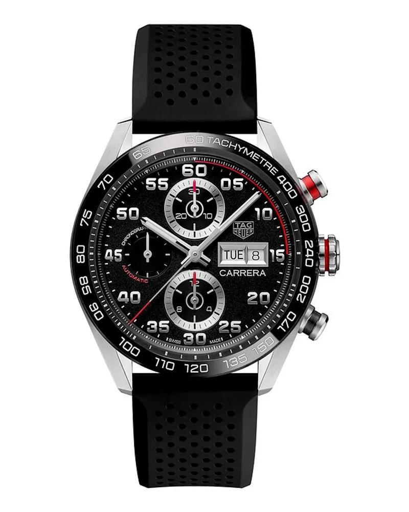 TAG Heuer Herrenuhr Carrera Silber