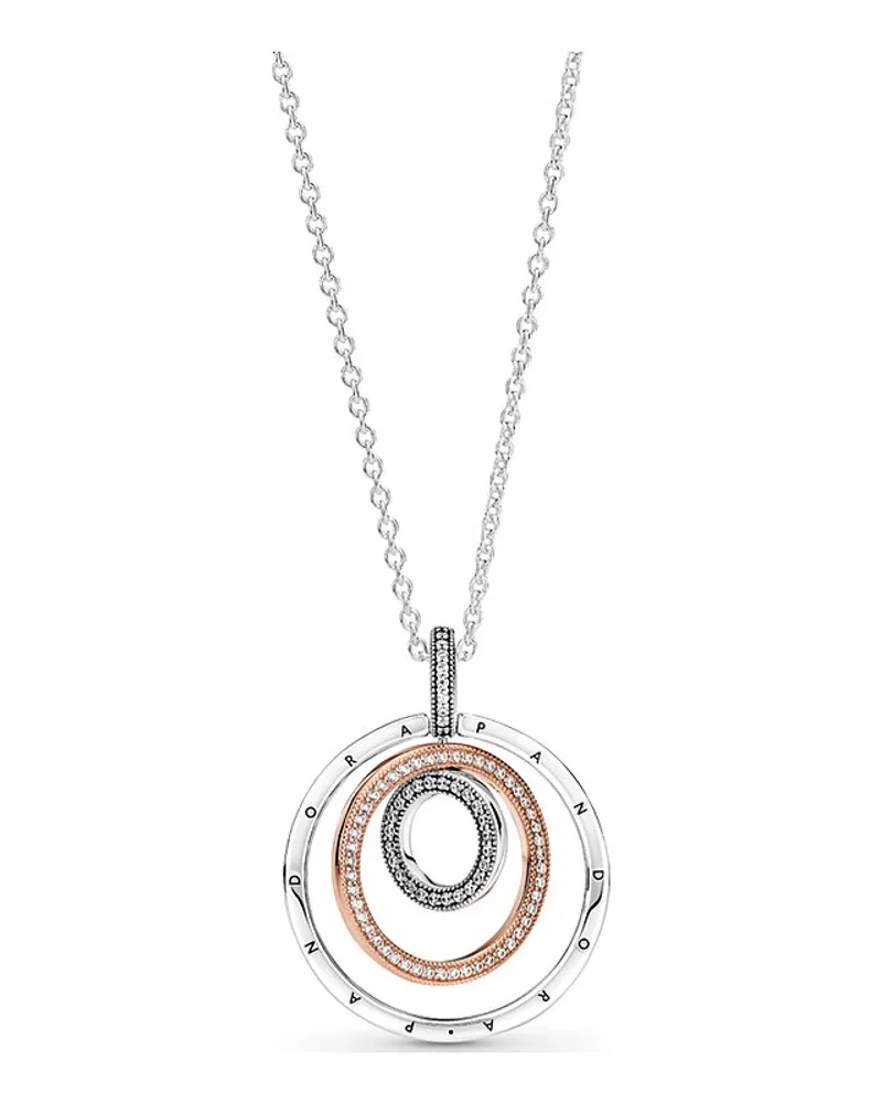 Pandora Kette Signature Bicolor