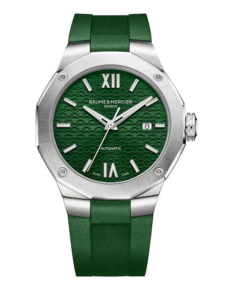 Baume & Mercier Herrenuhr Riviera Silber