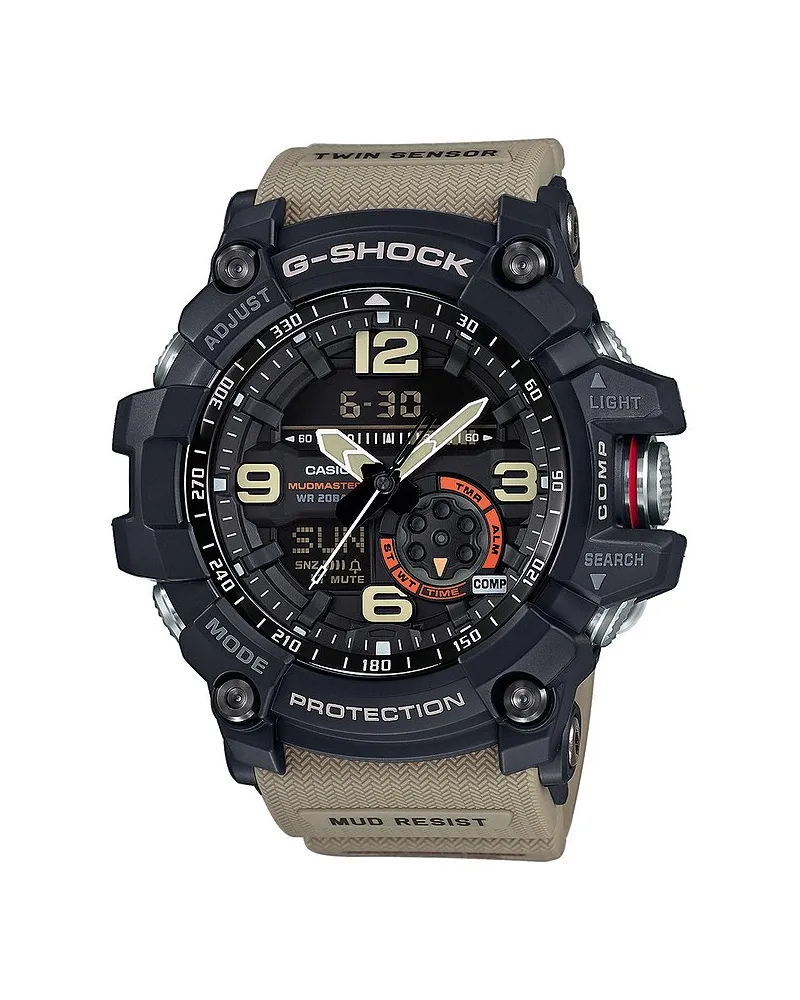 Casio Herrenuhr Mudmaster Schwarz