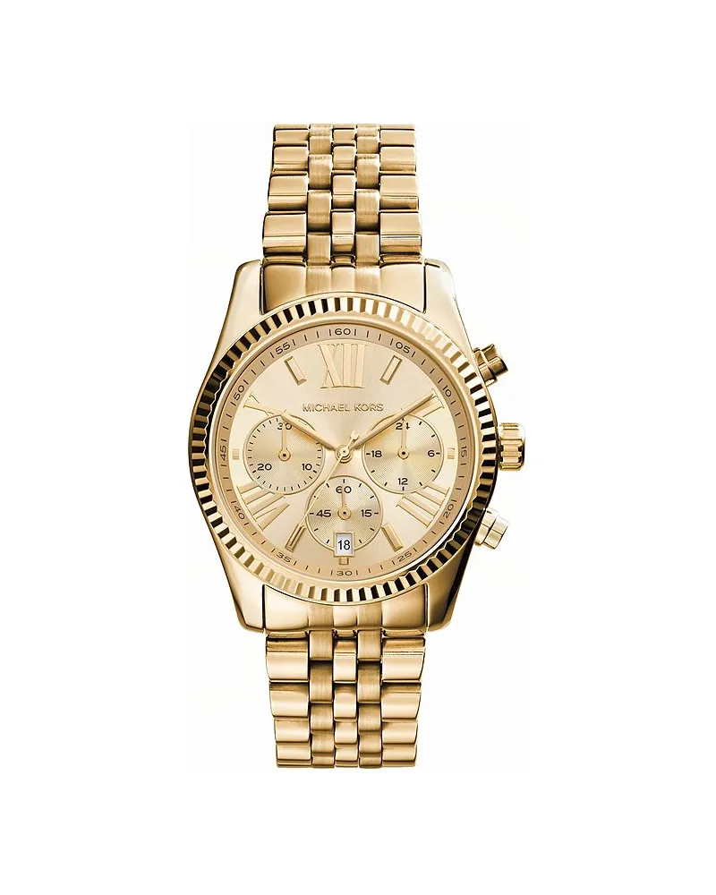Michael Kors Chronograph Lexington Gold