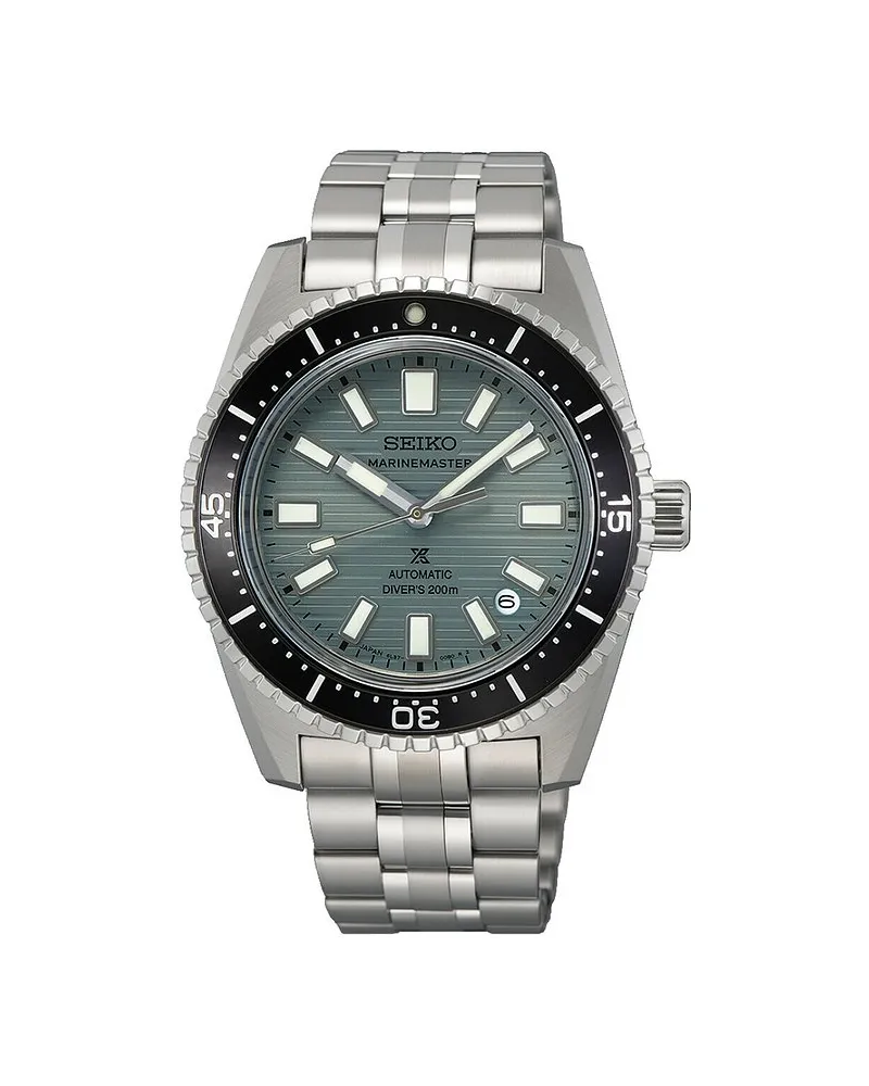 Seiko Herrenuhr Marinemaster Silber