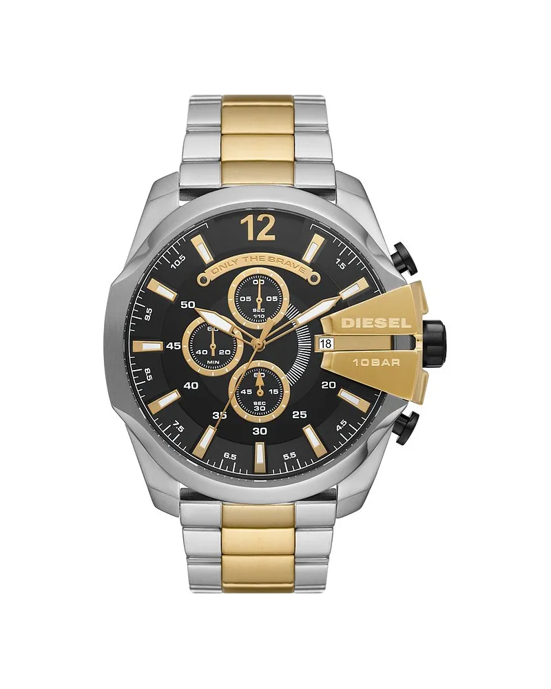 Diesel Chronograph Mega Chief Bicolor