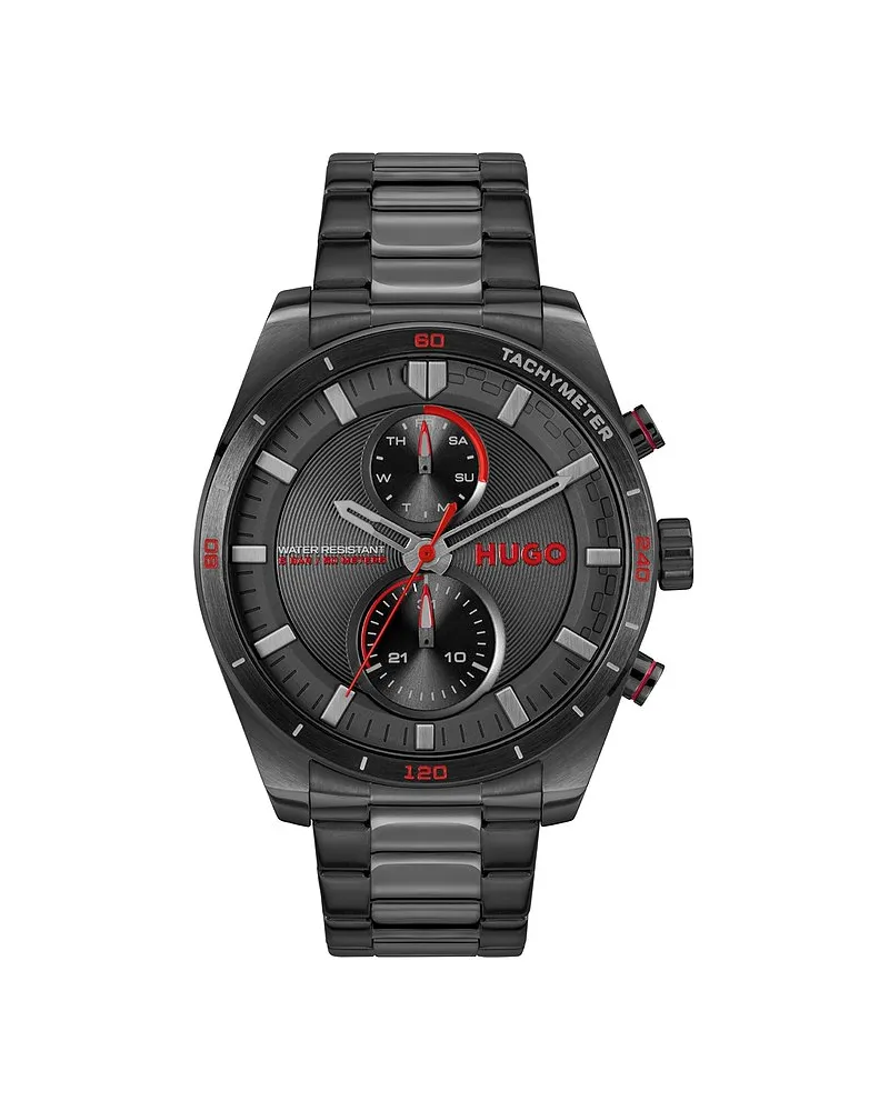HUGO BOSS Herrenuhr #Fast Schwarz