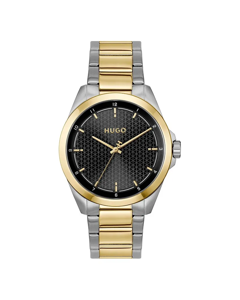 HUGO BOSS Herrenuhr #SEAM Gold