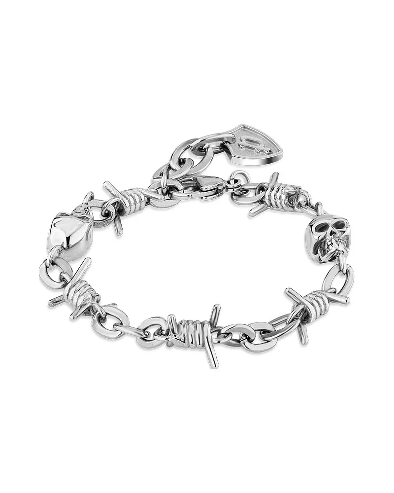Police Armband Silber