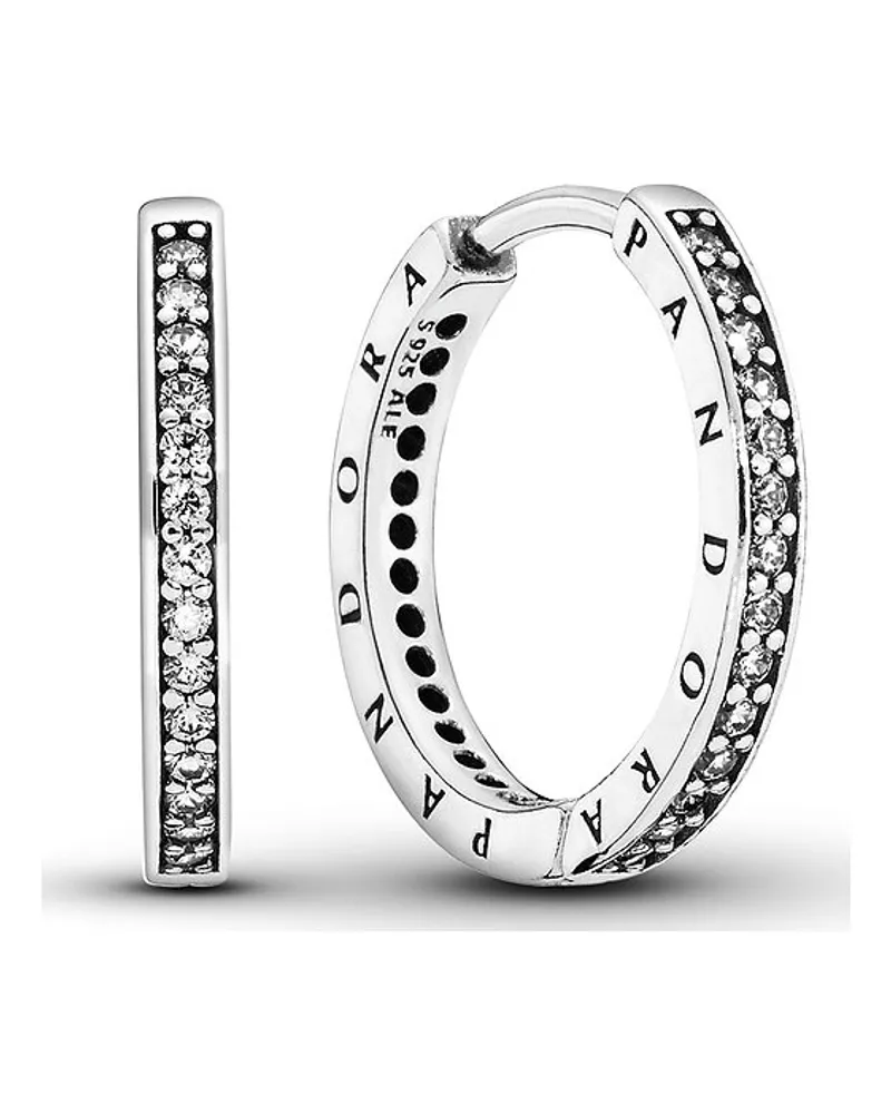 Pandora Creolen Signature Silber