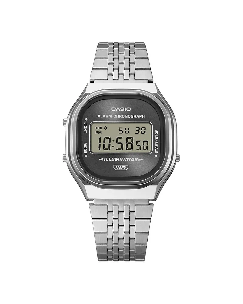 Casio Unisexuhr Vintage Silber