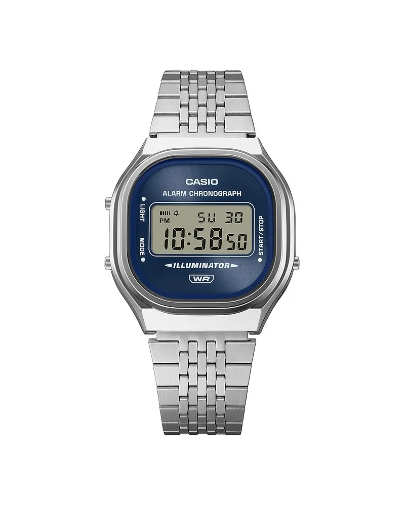 Casio Unisexuhr Vintage Silber