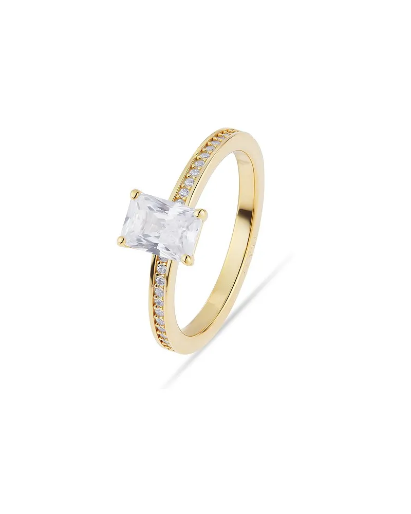 JETTE Damenring ETERNAL Gelbgold