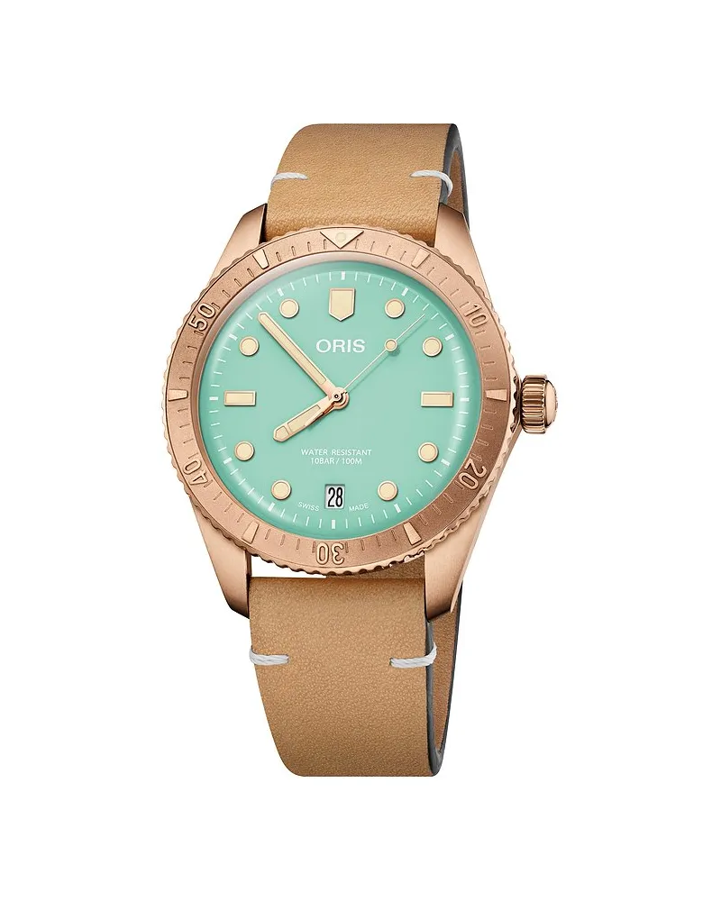 ORIS Damenuhr Cotton Candy Bronze