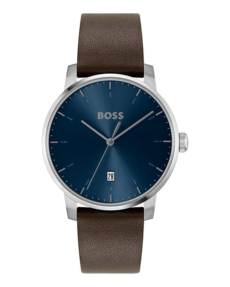 HUGO BOSS Herrenuhr Skytraveller Gold