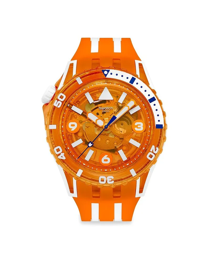 Swatch Unisexuhr 2604 SWATCH SCUBAQUA Orange