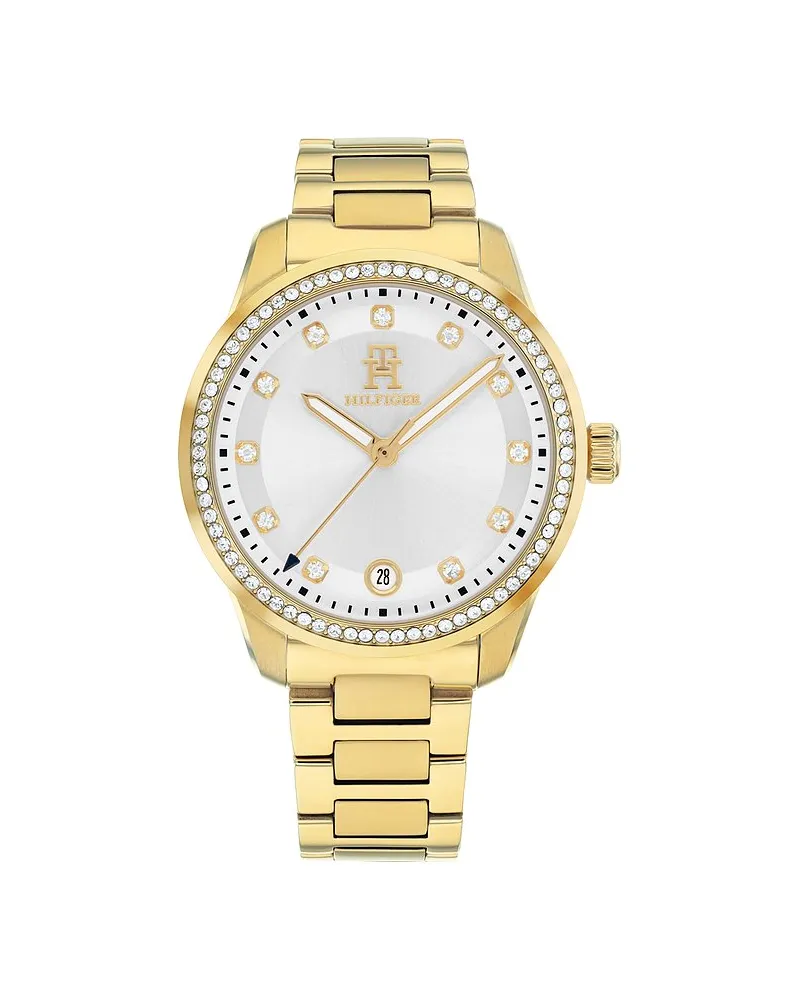 Tommy Hilfiger Damenuhr Th85 Crystals Gold