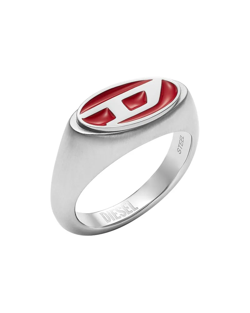 Diesel Herrenring RING Silber