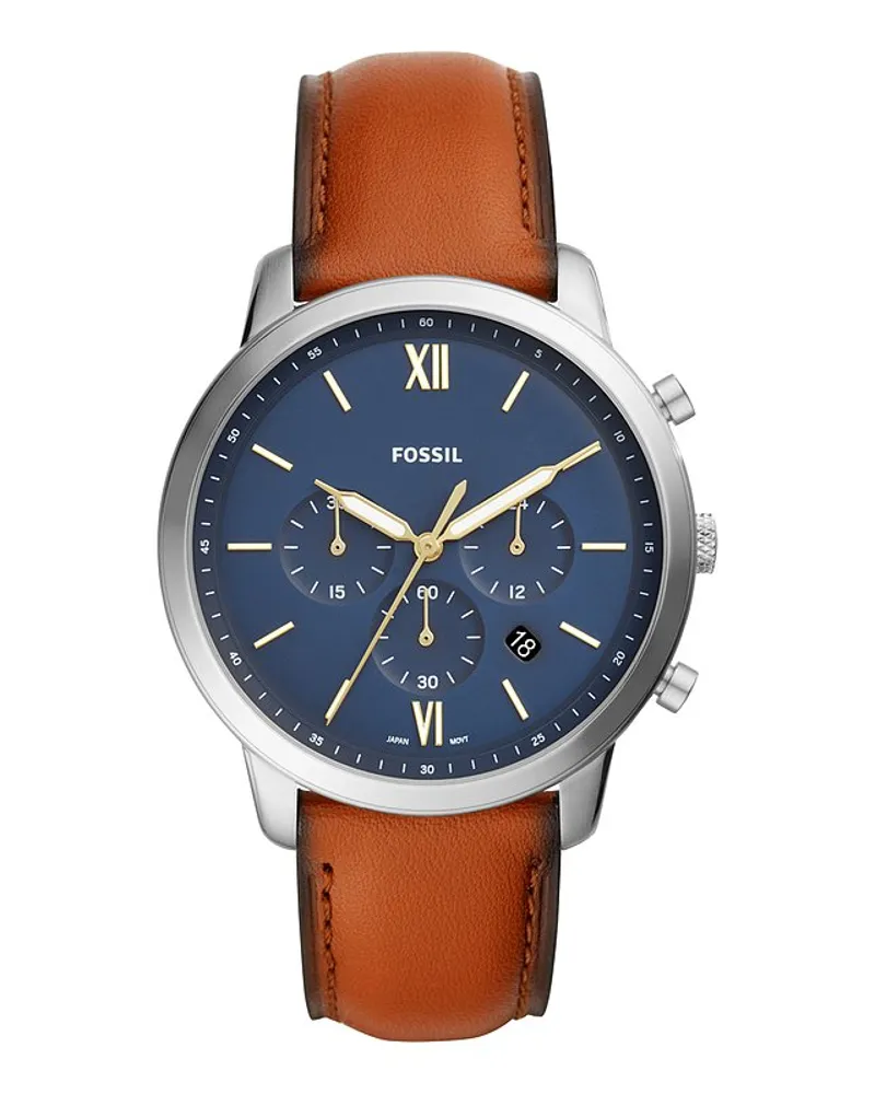 Fossil Chronograph Neutra Silber