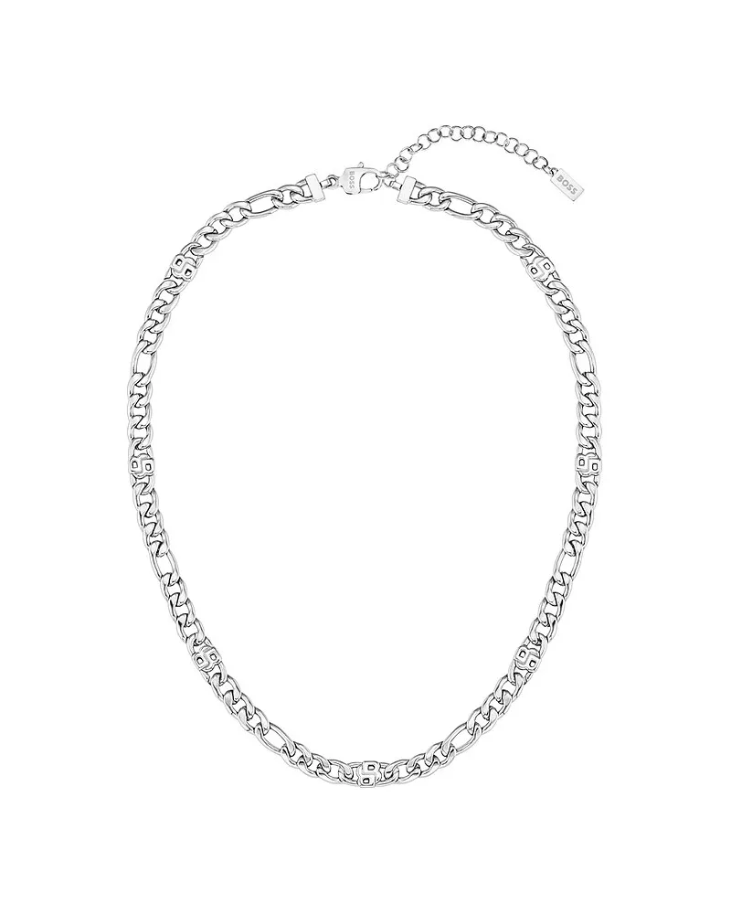HUGO BOSS Kette DOUBLE B INFINITE Silber