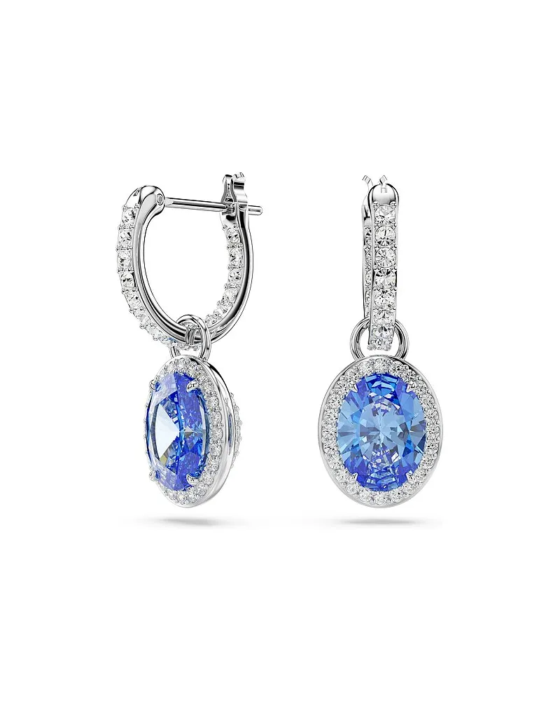 Swarovski Creolen Una Blau