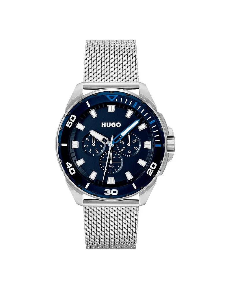 HUGO BOSS Herrenuhr Silber
