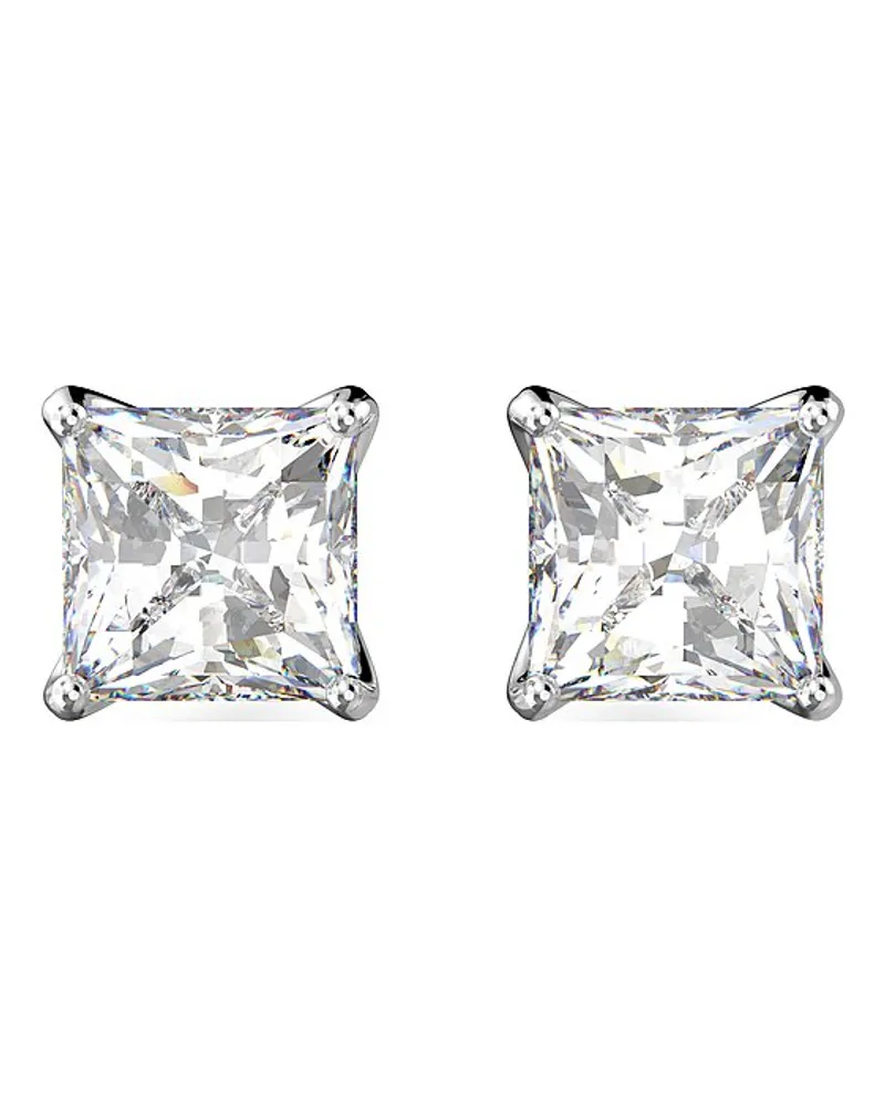 Swarovski Ohrstecker Stilla Square Attract Silber