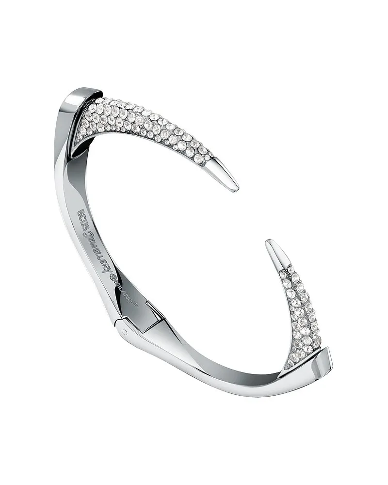 GCDS Armreif Morso Silber