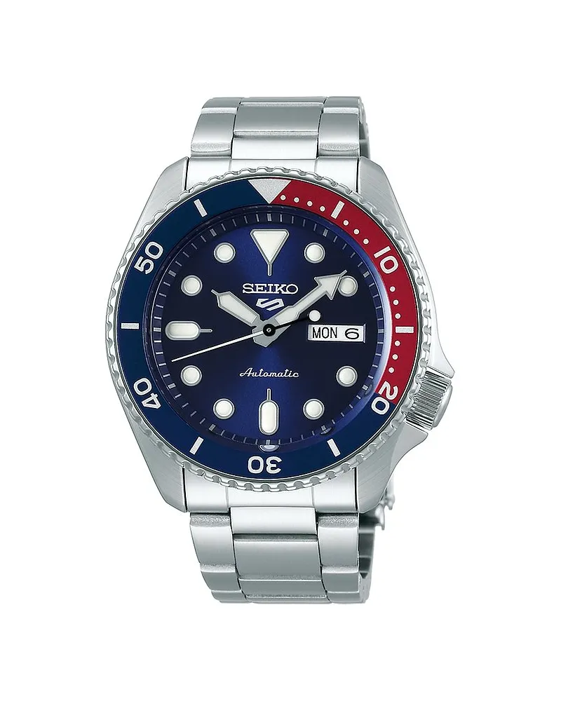 Seiko Herrenuhr Seiko 5 Sports Silber