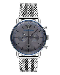 Emporio Armani Chronograph Silber