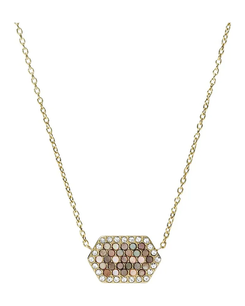 Fossil Kette Vintage Glitz Gold