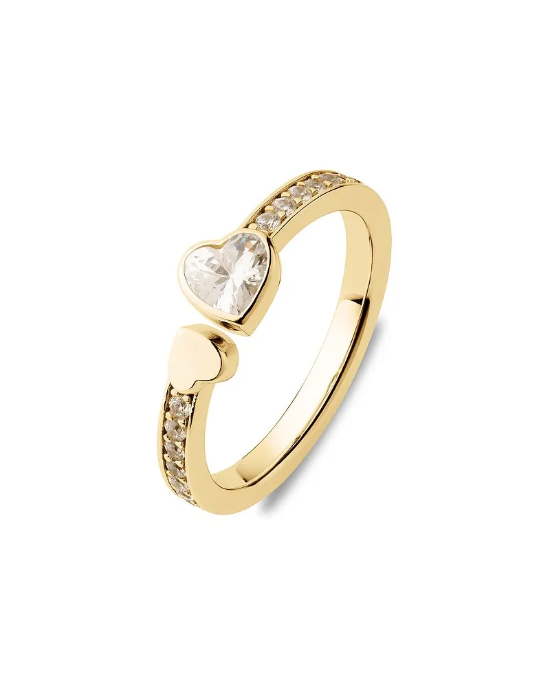 JETTE Damenring DIAMOND Gelbgold