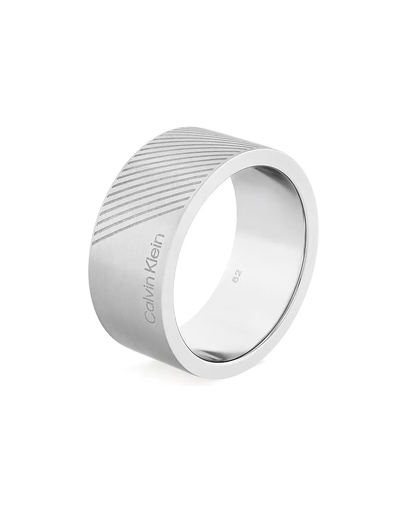 Calvin Klein Herrenring Silber