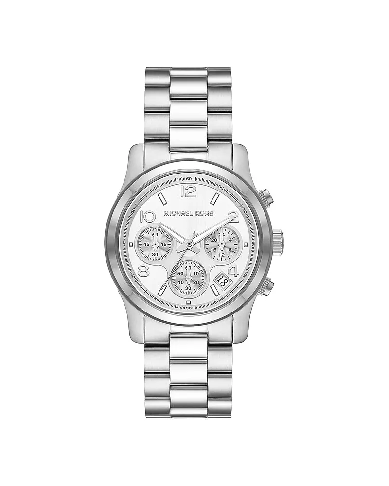 Michael Kors Chronograph Runway Silber