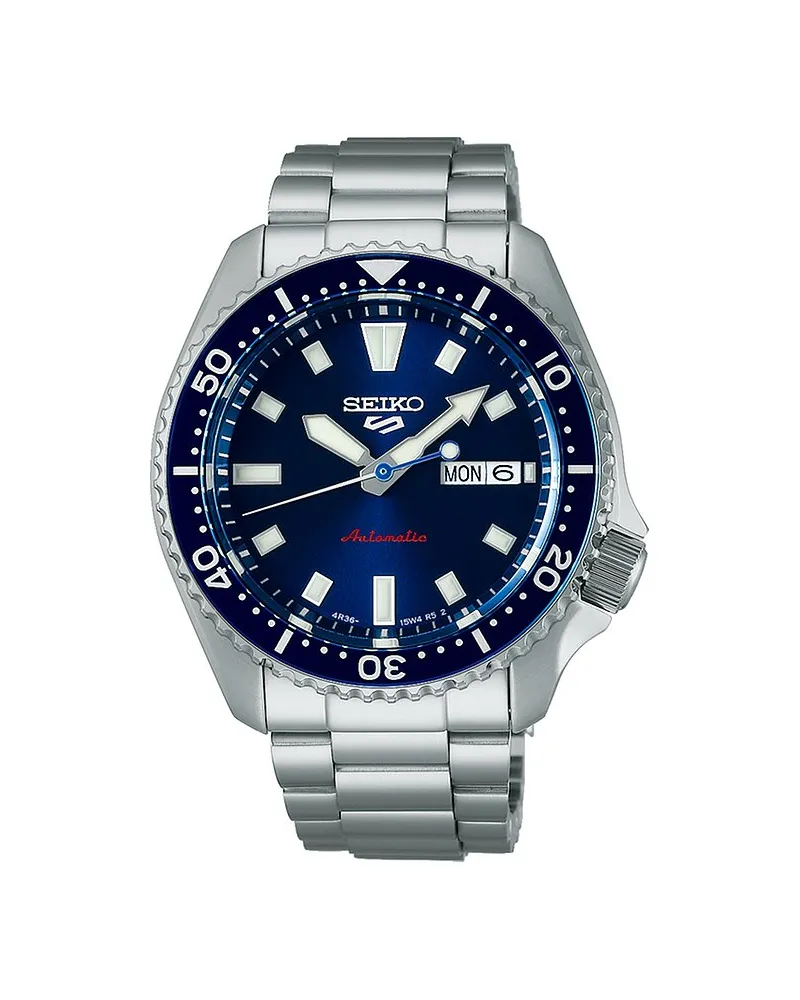 Seiko Herrenuhr Seiko 5 Sports SKX Series Silber