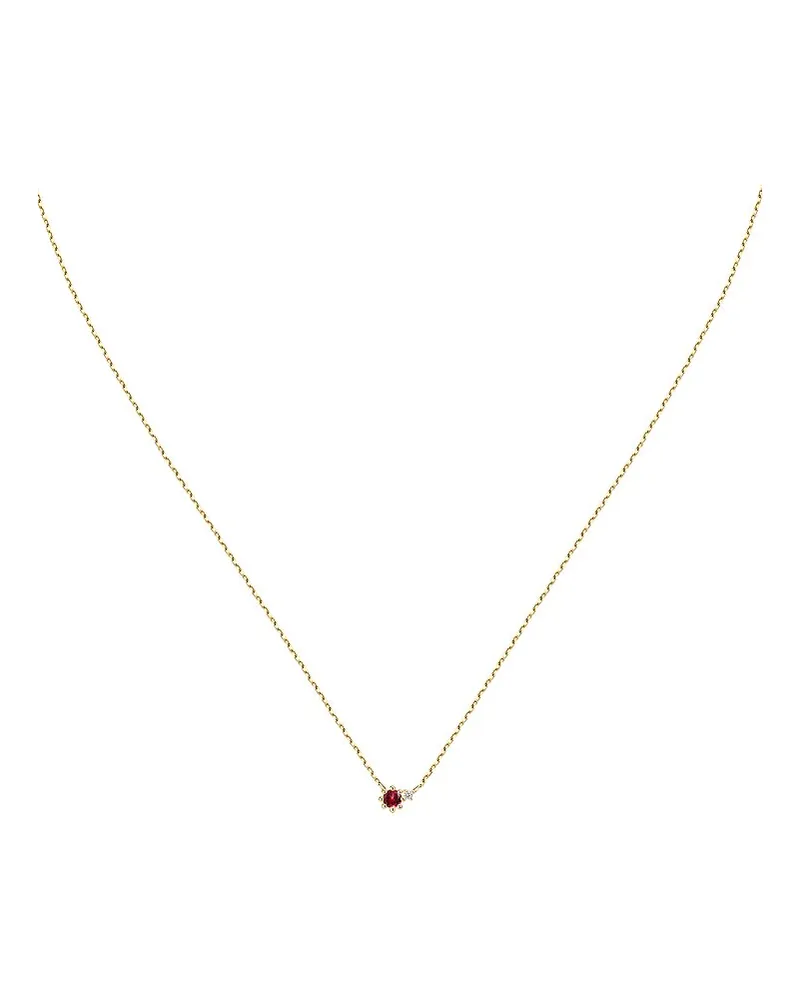Live Diamond Kette Gelbgold